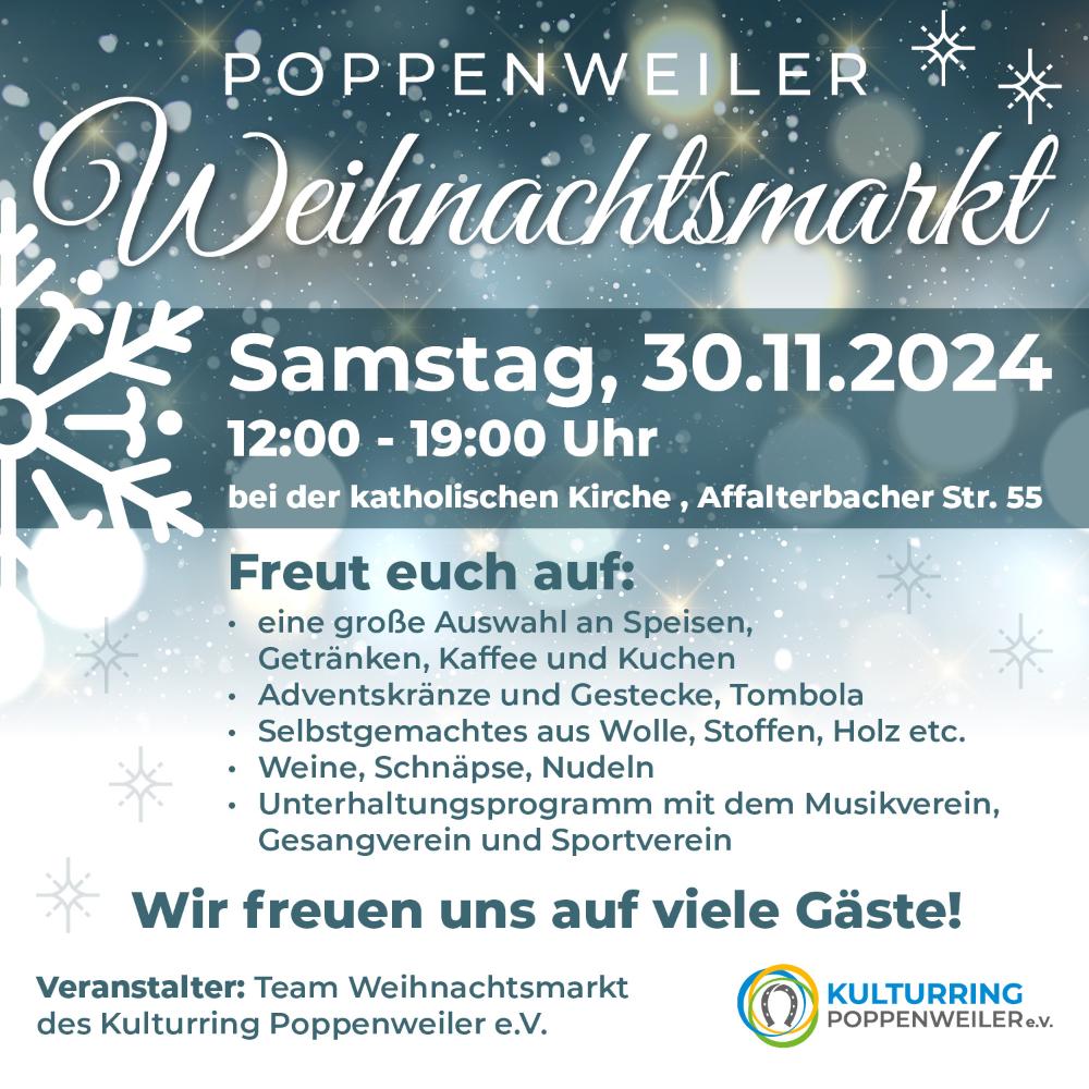 Poppenweiler Weihnachtsmarkt