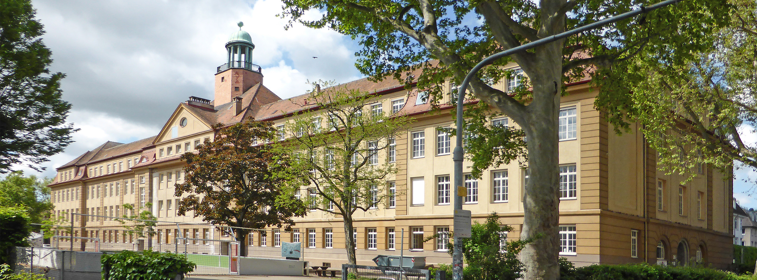 Ansicht Ost Altbau Schiller-, Mörike Gymnasium