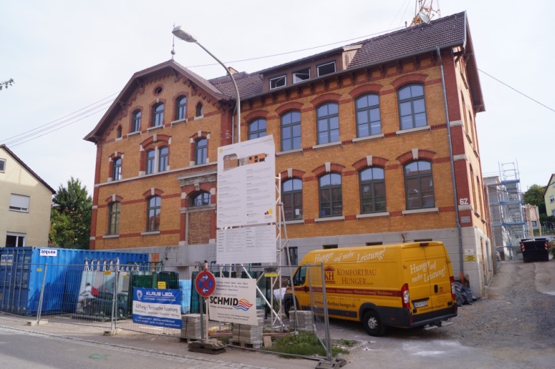 Kinder- und Familienzentrum während dem Umbau