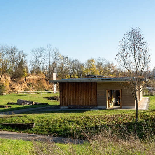 AUßenansicht Naturinfozentrum Casa Mellifera