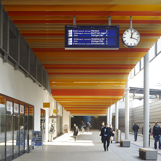 Fußgängerpassage Westausgang Bahnhof