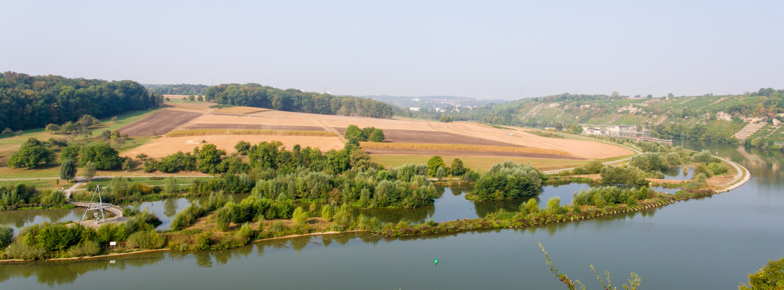 Blick auf die Zugwiesen