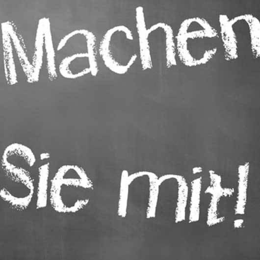 Tafelanschrieb machen Sie mit!